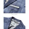 Menseye Men's Casual Suit Men's Plaid Light Business Uniform Jacket Autum New Korean Style