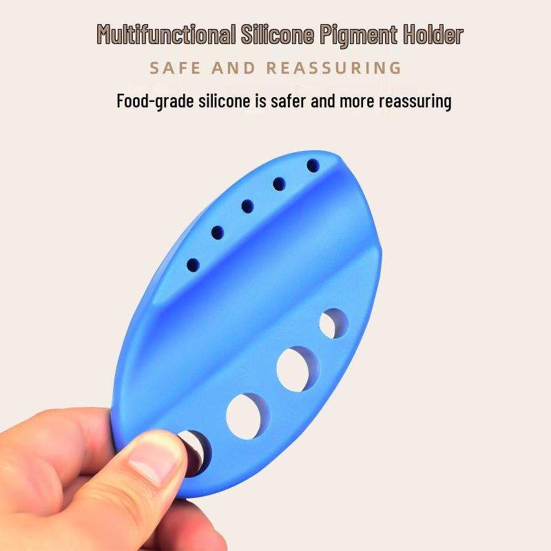 Silicone Pigment Holder & Ring Cup for Microblading and Nail Art