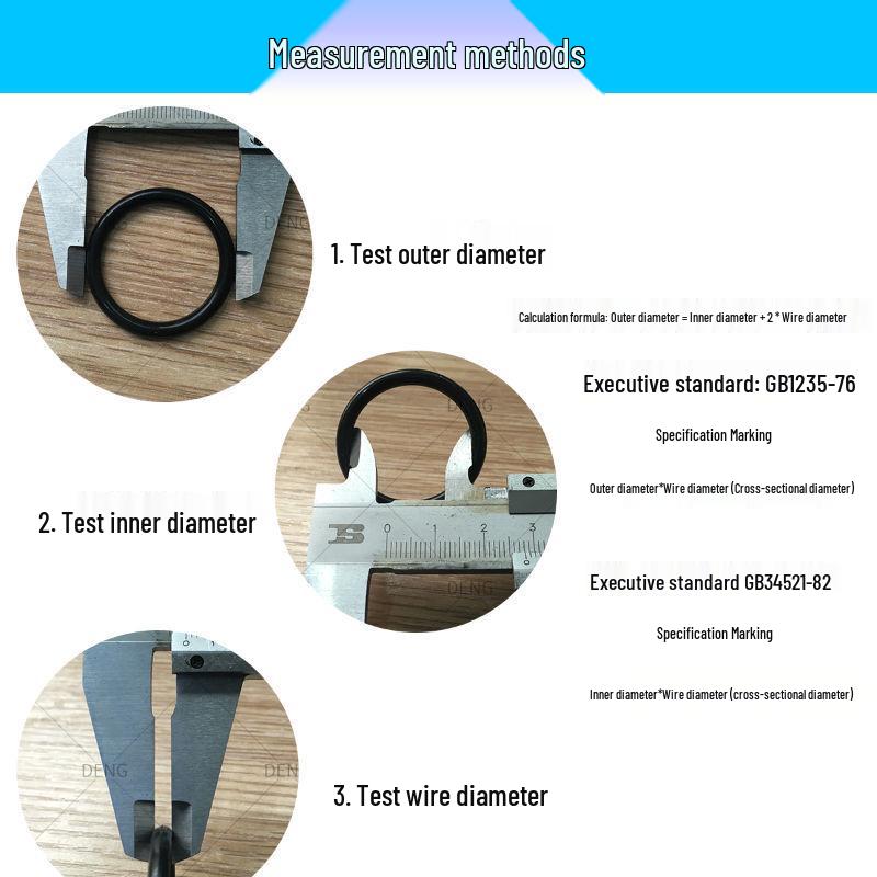 Nitrile Rubber O-ring Seal (Wire Dia: 1-4mm, Outer Dia: 4-35mm) Wire Diameter 1mm, Outer Diameter 17mm, 30 pcs