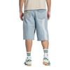 adidas Shorts en Jean Polyvalents Confortables Doux Respectueux de la Peau Original Unisexes Bleu Denim Clair JX5004
