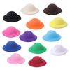 5/10Pcs Doll House Hat Dollhouse Miniature Hat Mini Dolls Hat Dolls House Accessories Doll House Mini Hat