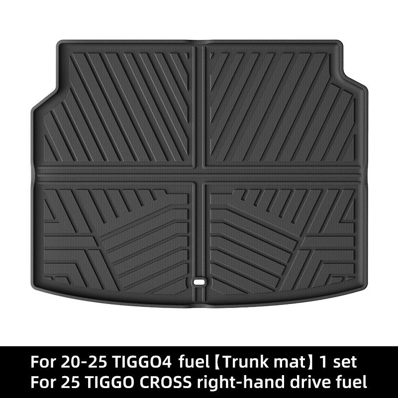 Tiggo 4 Pro/4 Car Floor Mats & TPE Trunk Mat for 2020-2025 Models - Eco-Friendly