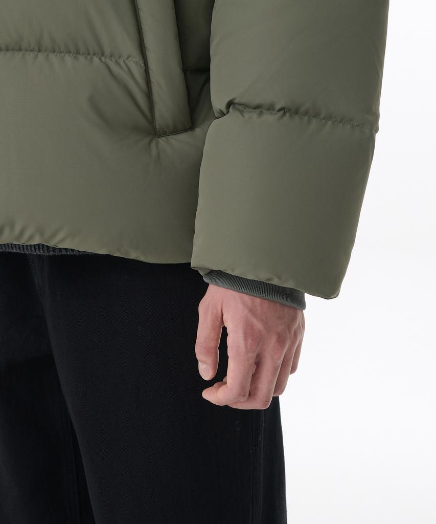 Musinsa Standard Down Puffer Short Padded Jacket [Khaki]