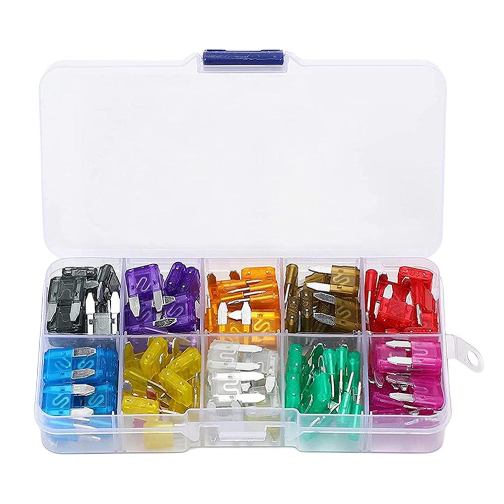 

120/300 шт алюминиевый страховой автоматический предохранитель для грузовика, предохранительная вставка для ксеноновых деталей, автомобильный предохранитель, автомобильные аксессуары