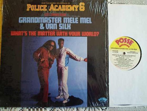 

12inch Record GRANDMASTER MELLE MEL & VAN SILK - What s The Matter With Your World POS1234 Posse Records 1989 US Rap & Hip-Hop/R&B Used