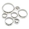 SS304 Stainless Steel Sanitary Pipe Fittings Weld 12.7 19 25 38 108mm 0.5"0.75"1"2"3"4" Ferrule Tri Clamp Homebrew Flange