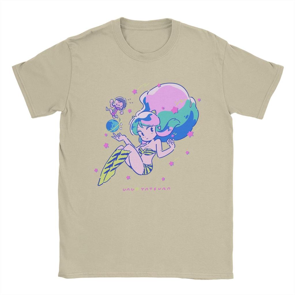 Men T Shirt Anime Casual Tees Short Sleeve Crew Neck T-Shirts 100% Cotton Party Clothing