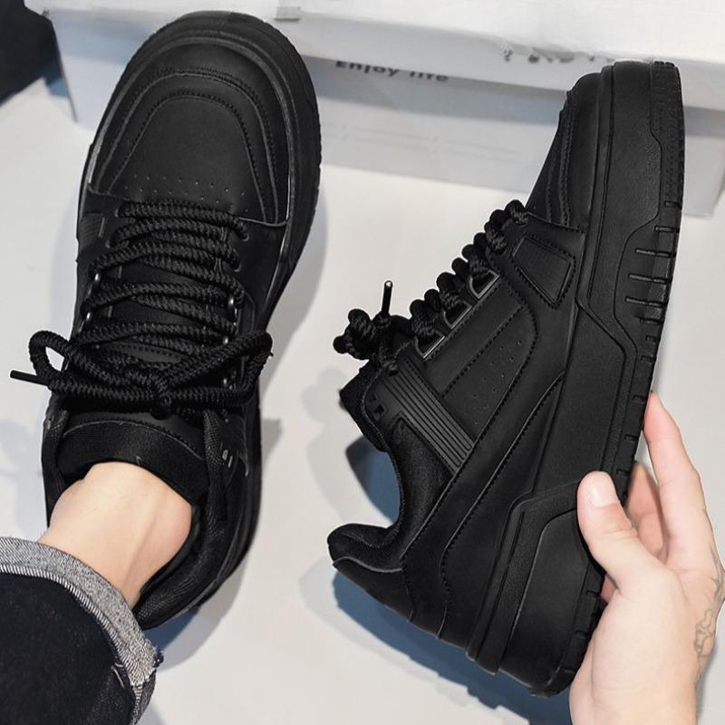 Fashion Men's Shoes Trend Versatile Casual Sneakers Low-top Thick-soled Bread Tide Shoes Men Comfort Light Board Shoes Zapatillas Hombre