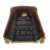 Women's Winter Parka with Big Fur Collar Cotton Padded Warm Coat Outerwear