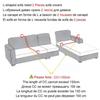 Solid Sofa Covers for Living Room, Elastic Relax Chair, L Shape, 1, 2, 3 Seater, Couch Slip, Furniture Protection Cover