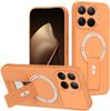 Applicable to Xiaomi 17Pro product shield, skin-sensitive magnetic mobile phone case, Xiaomi POCOX8ProMax bracket protective case.
