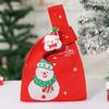Festival Santa Druckstoff Geschenksäcke Stilvolle Waschbare Weihnachtsstrumpf Füllung Für Büro Zuhause Schule Veranstaltung Und Familienfeiern
