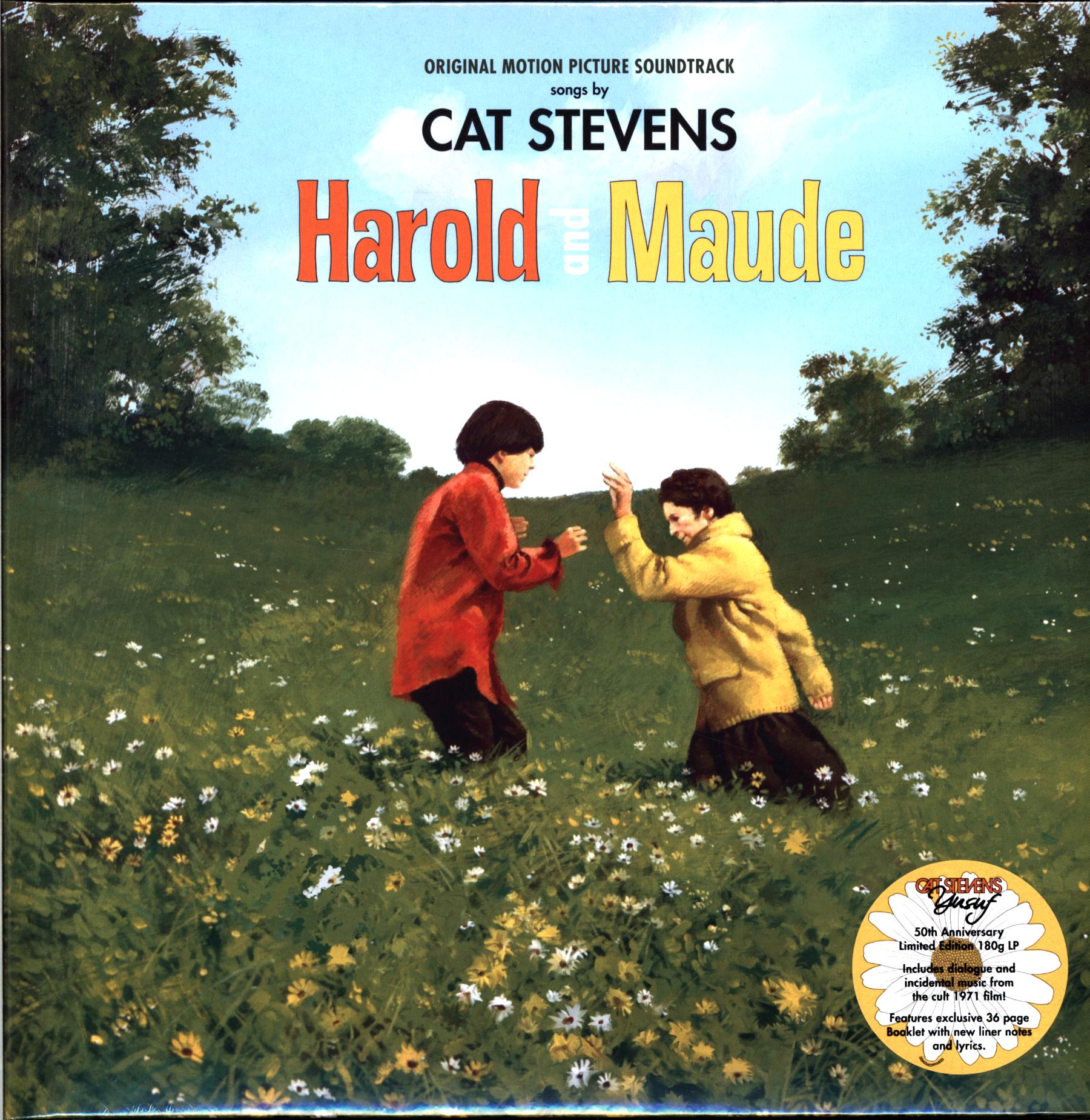 

LP Record OST, CAT STEVENS - Harold And Maude (-180g, 50th Anniv 00602435996820 ISLAND 2022 Europe Soundtracks & Musicals