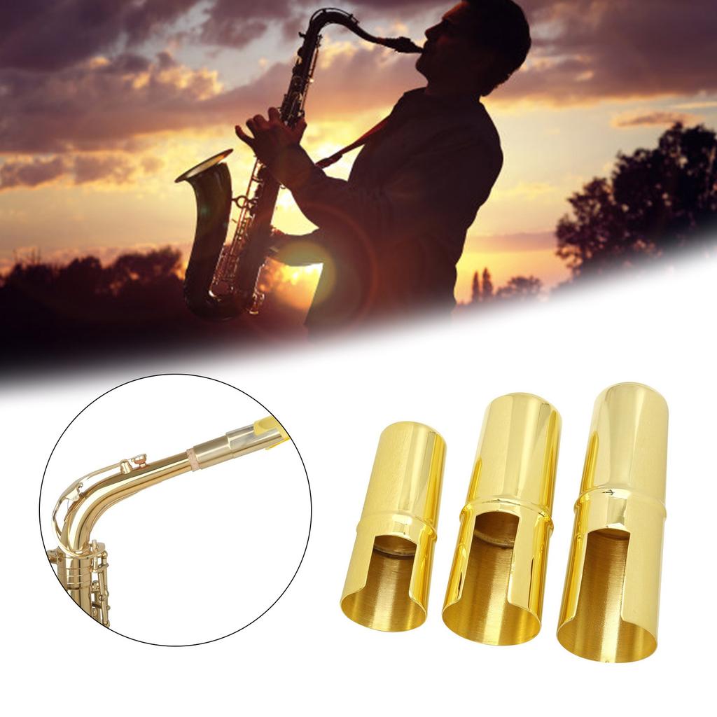 Mouthpiece Accessories Protective Cap Saxophone Head Cover Wind Instrument Hat Headgear Metal Saxophone Mouthpiece Cap
