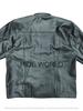 Real Handmade Lambskin Casual Wear Men Leather Shirt Black Soft Stylish