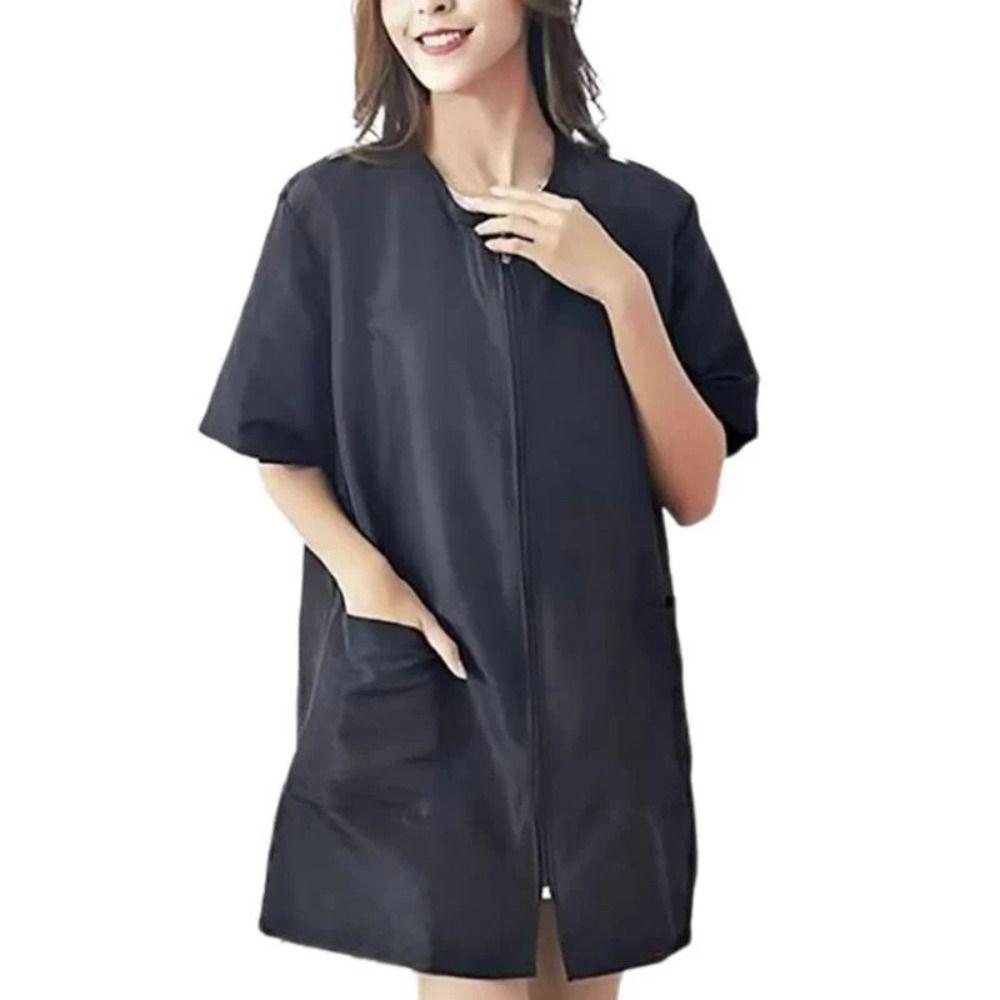 Polyester Hair Salon Uniforms Non-stick Hair Hairdresser Robe Hairdressing Gown Apron  Hairstylist