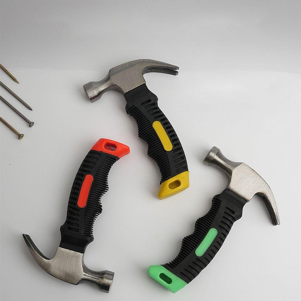 Lightweight Mini Stud Nail Tool Soft Grip Handle Ramshorn Hammer New Handy Hammer  Home Use