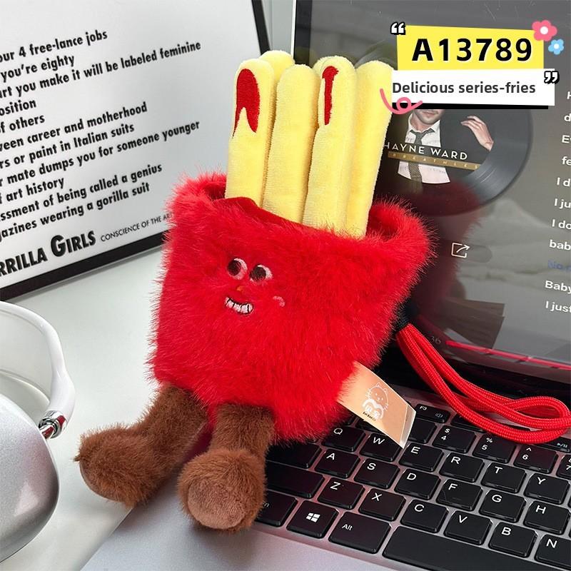 Hamburger Plush Keychain With Scented Beads For Kids And Collectors