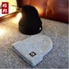 Autumn and winter smiley face labeling wool hat solid color couple versatile warm knitting classic casual hat men and women tide
