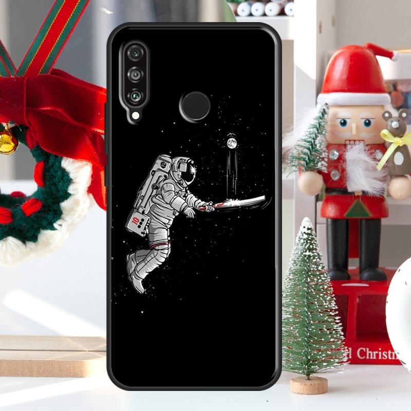 Astronaut Star Space Case For Huawei Honor 50 70 X7 X8 X9 P50 P30 Pro P20 P40 Lite Nova 9 P Smart 2019 Cover