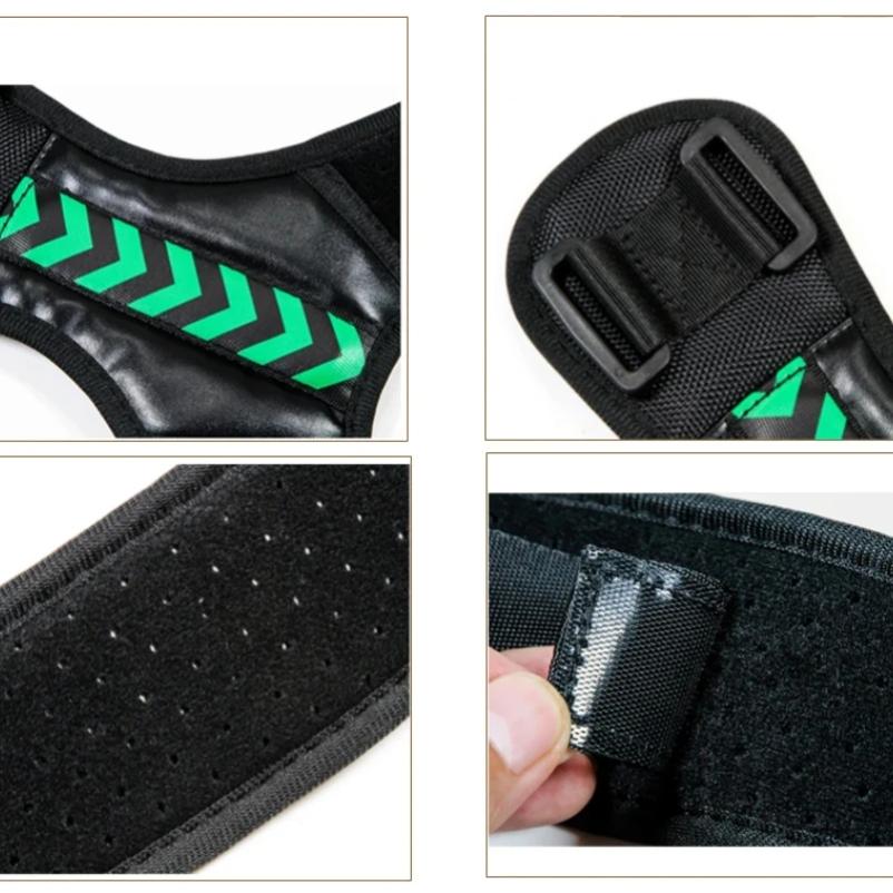 Adjustable Back Posture Corrector Neck Brace Shoulder Support Belt for Home Office Training Men Women