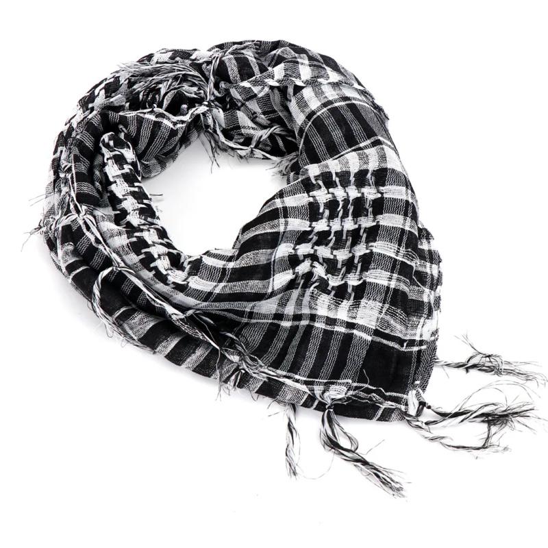123Pcs Keffiyeh Tactical Desert Scarf Wrap Shemagh Head Neck Arab Scarf Keffiyeh Scarf Wrap For Men And Women