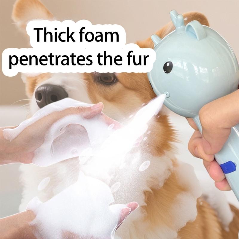 Electric Pet Shampoo Applicator Foaming Machine For Dog Cats Grooming Deep Cleaning Shampoo Dispenser for Daily Use