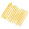 14Pcs DIY Plastic Clay Sculpting Set Pottery Shaper Polymer Modeling Hand Tool(yellow)