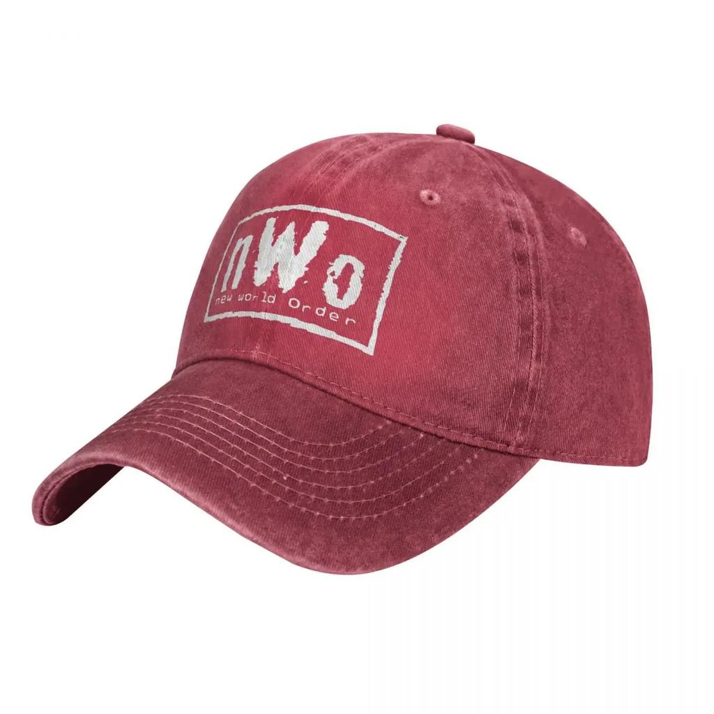 Baseball Cap New World Order Casual Unisex Men Washed Trucker Hat Wholesale Print Outdoor Sports Cap Gift Idea