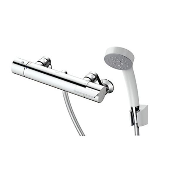 TOTO Bathroom Thermostatic Mixing Shower No Comfort Wave 90mm Diameter Wall-Mounted Faucet, Only, Spout,