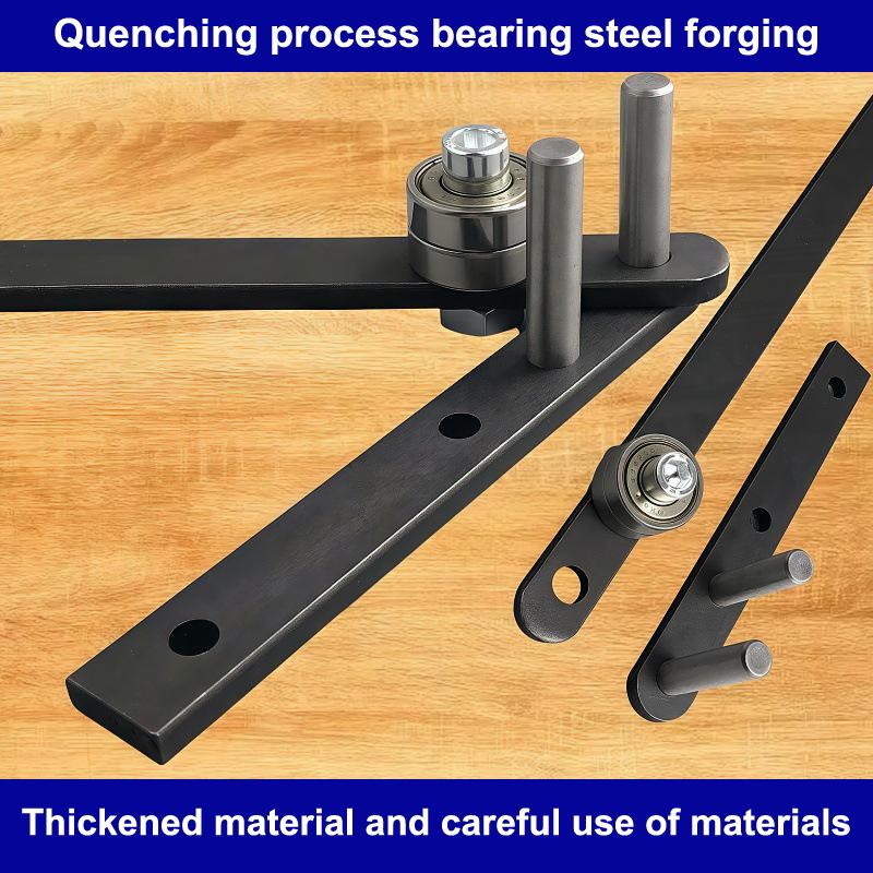 Manuelle Biegezange Mini-Rohrbieger Handbieger Biegewerkzeug zum Biegen von Stahlstäben von 1 mm bis 6 mm, Aluminium-Kupferstangen von 10 mm