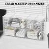 Acrylic Storage Box Transparent Drawer Organizer Dust-Proof Cosmetic Organizer Glasses Tea Coffee Stationery Desktop Storage Bin