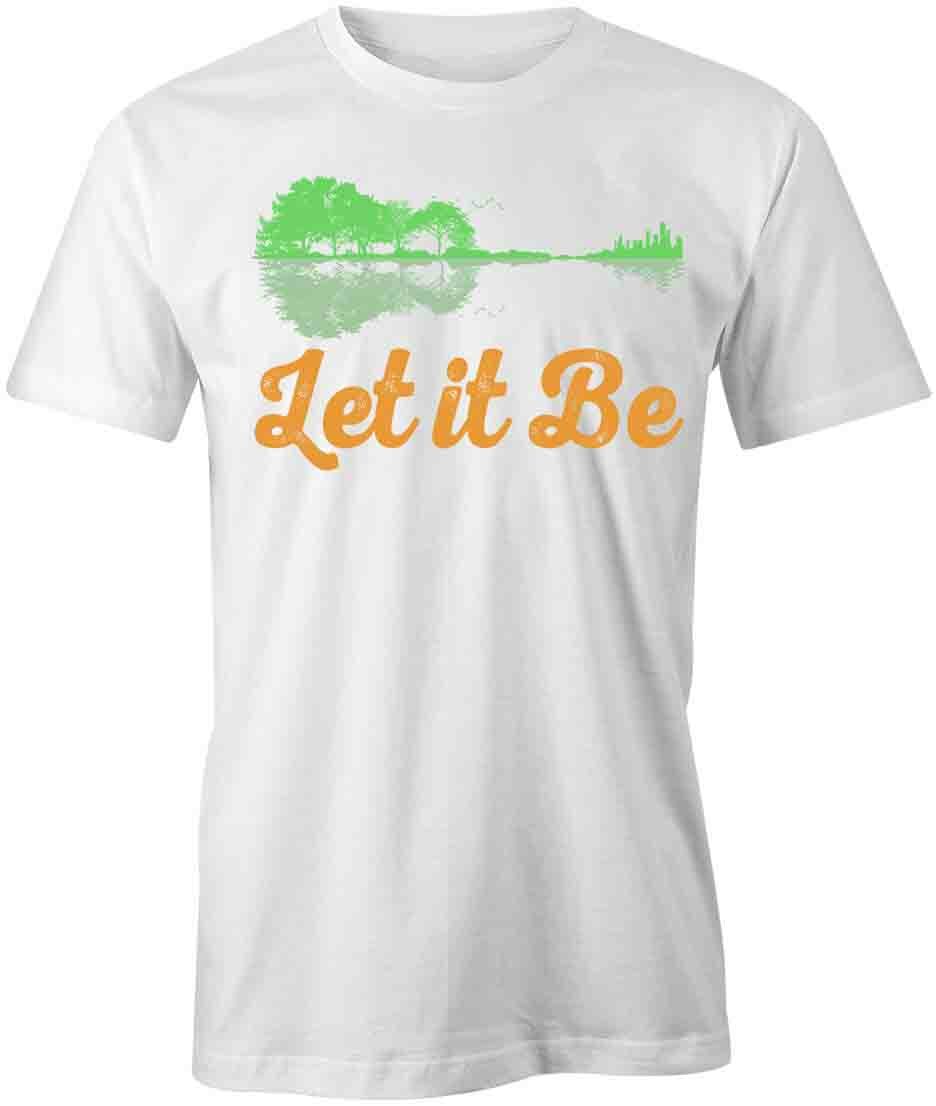 Let It Be TShirt Tee Printed Graphic T-Shirt Gift CLOTHING GOODVIBES S1WCA760 S