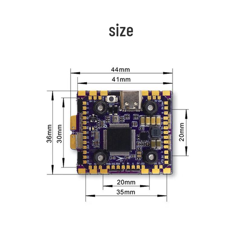 FLYCOLOR Raptor 5 Mini 60A FPV Drone Flight Tower