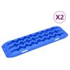 Vidaxl Trapy, 2 Pcs., Blue, 106X30.5X7 Cm, Nylon