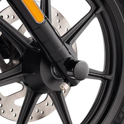 Priekinės ašies veržlės dangtelis, tinkamas Sportster, Touring, Softail, Dyna, VRSC, Electra Glides, Forty Eight motociklams, 1 pora