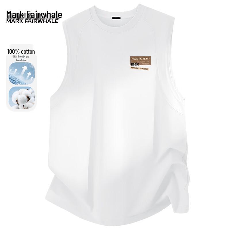 Mark Fairwhale Men s Casual Deconstructed Sleeveless T-Shirt 2XL