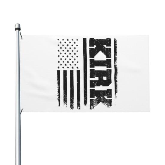 Yousheng Charlie Flag Anti-Wind Double Sided Freedom Banner UV Resistant Patriotic Garden Flag for Outdoor Decoration