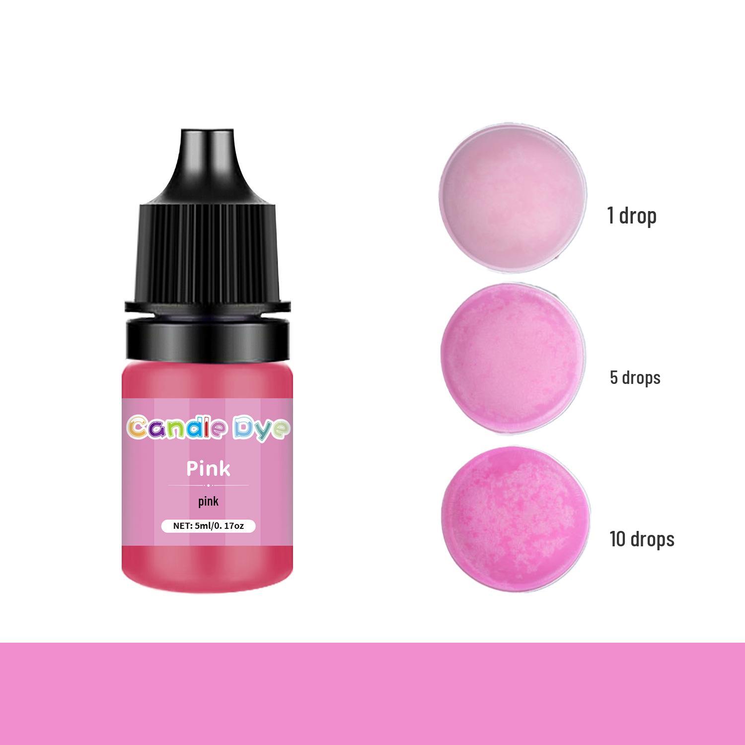 

36-Color Set: High Concentration Oil-Based Colorant for Candle & Soap Making (5ml each)
