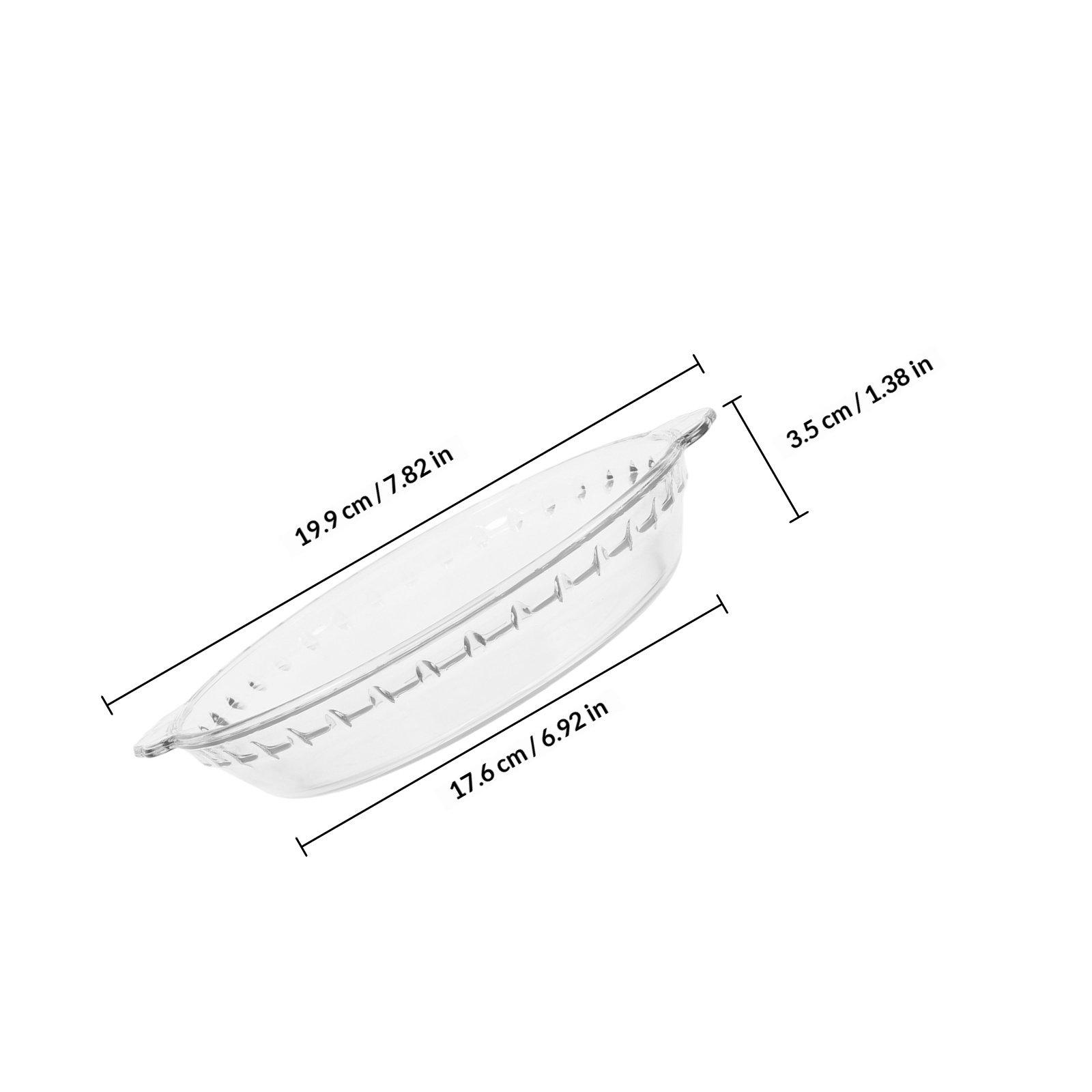 Стеклянная крышка для микроволновой печи, термостойкая, прозрачная крышка для мисок, духового шкафа, пароварки, защита от брызг, стеклянная крышка для микроволновой печи