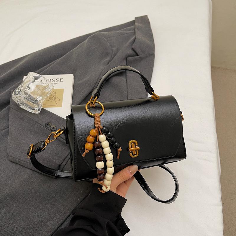 Modische kleine quadratische Handtasche, Retro-Trend Umhängetasche, Koreanische Nischenqualität Einzel-Schultertasche