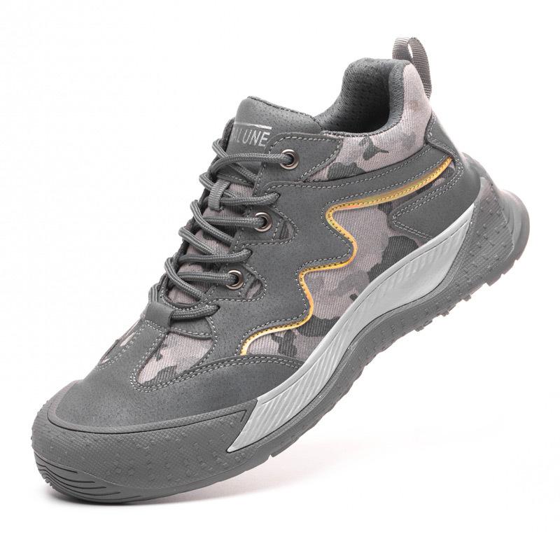 

Обувь для страхования труда Мужская рабочая обувь с защитой от проколов, ударов, износа и скольжения, защитная обувь 45