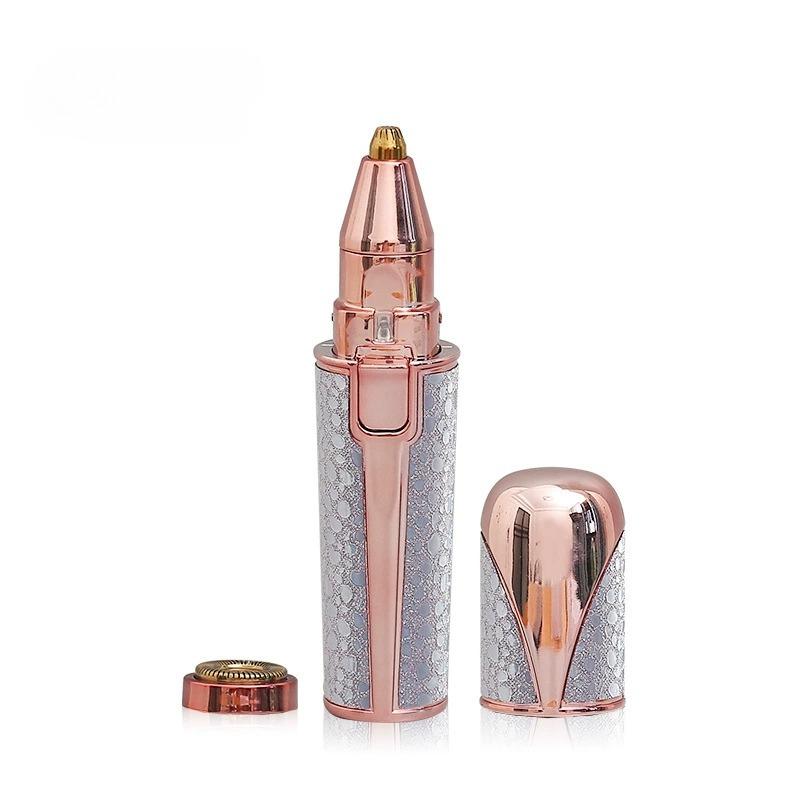 2 In1 Electric Eyebrow Trimmer Women Painless Face Razor Rechargeable Facial Hair Remover Eyebrow Shaver Body Epilator Beauty