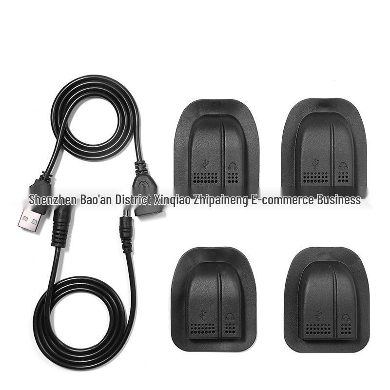 USB Male To Female Extension Data Cable with Hooks