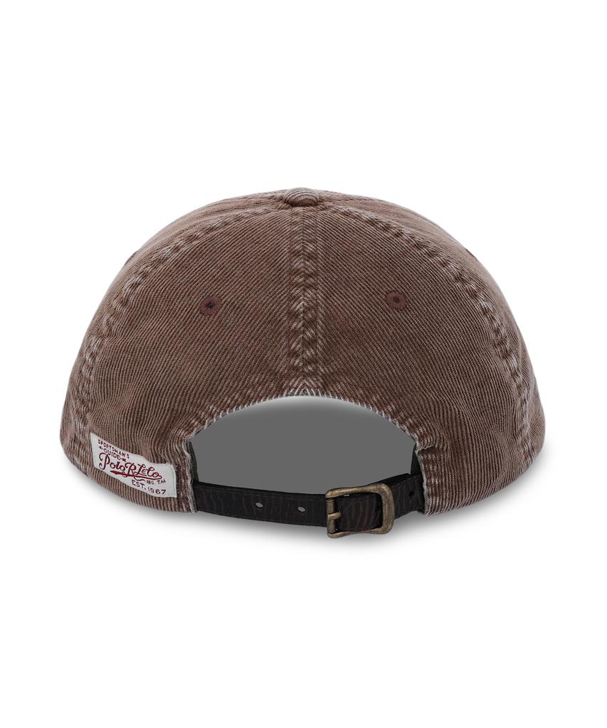 POLO RALPH LAUREN Polo Sportsman Corduroy Cap-Brown