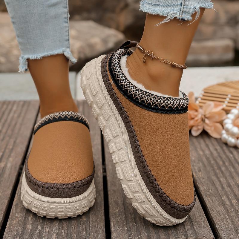 Autumn New Tire Thick-soled Lazy One-pedal Children's Height-increasing Bread Shoes