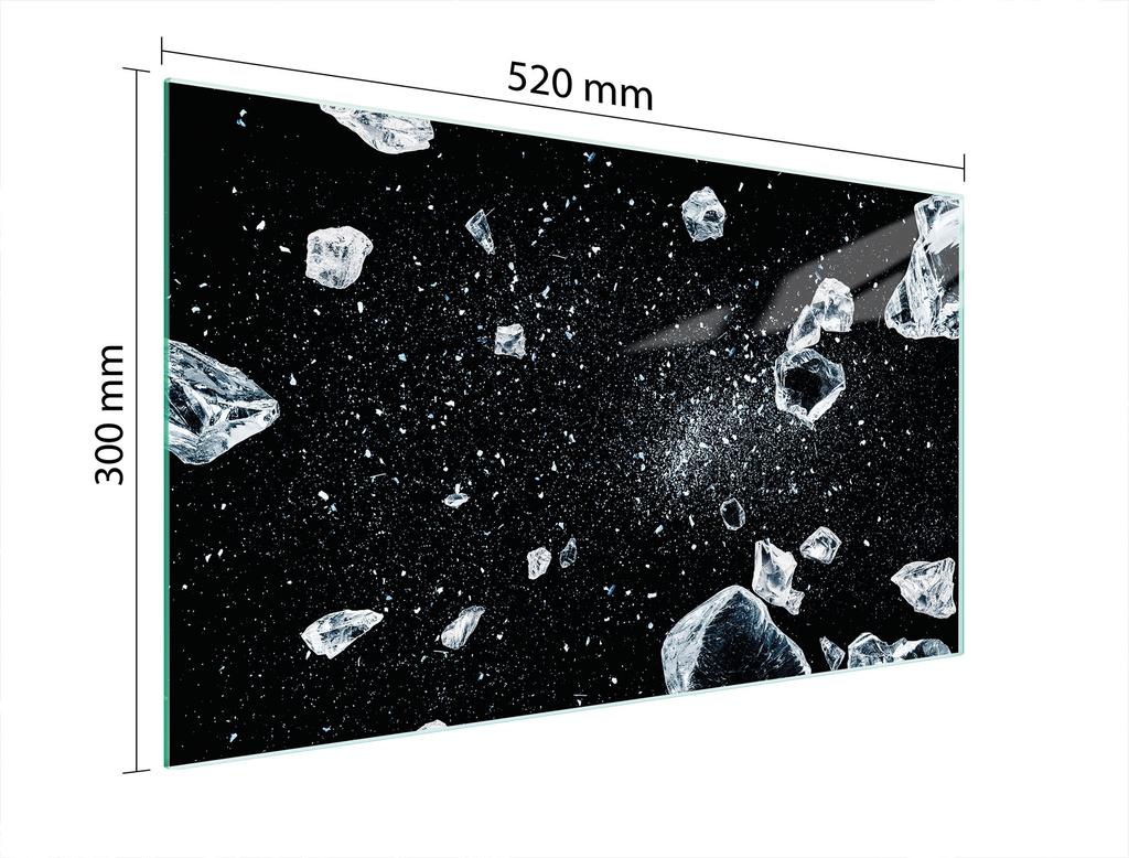 SZKLANA DESKA DO KROJENIA 52x30 LÓD