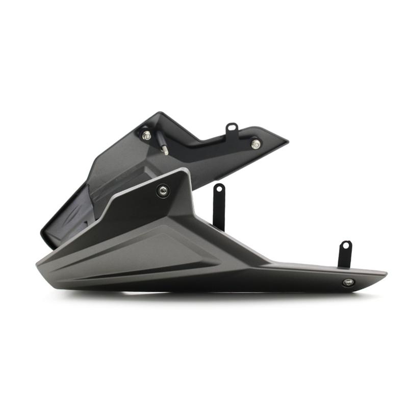 A51K-For Eliminator 500 Engine Guard Foreliminator 500 Engine Chassis Shroud Fairing Black