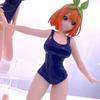Anime Ichika Nino Miku Yotsuba Figure Standing Pose Action Figure Swimsuit model desktop ornament Collection toy Gift 12-15cm