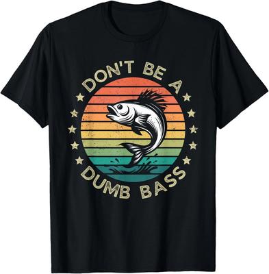 Sei Kein Dummer Barsch Lustiger Fisch Papa Erwachsenen Humor Papa Angelgeschenk Unisex T-Shirt